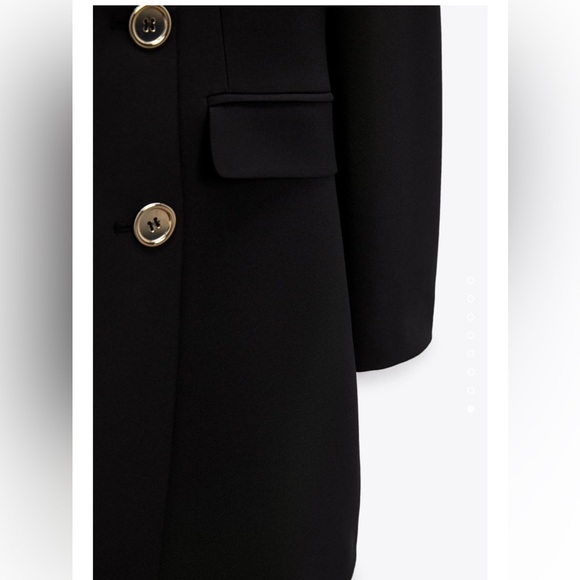 NWT Zara Double Breasted Blazer, size M - Picture 10 of 13